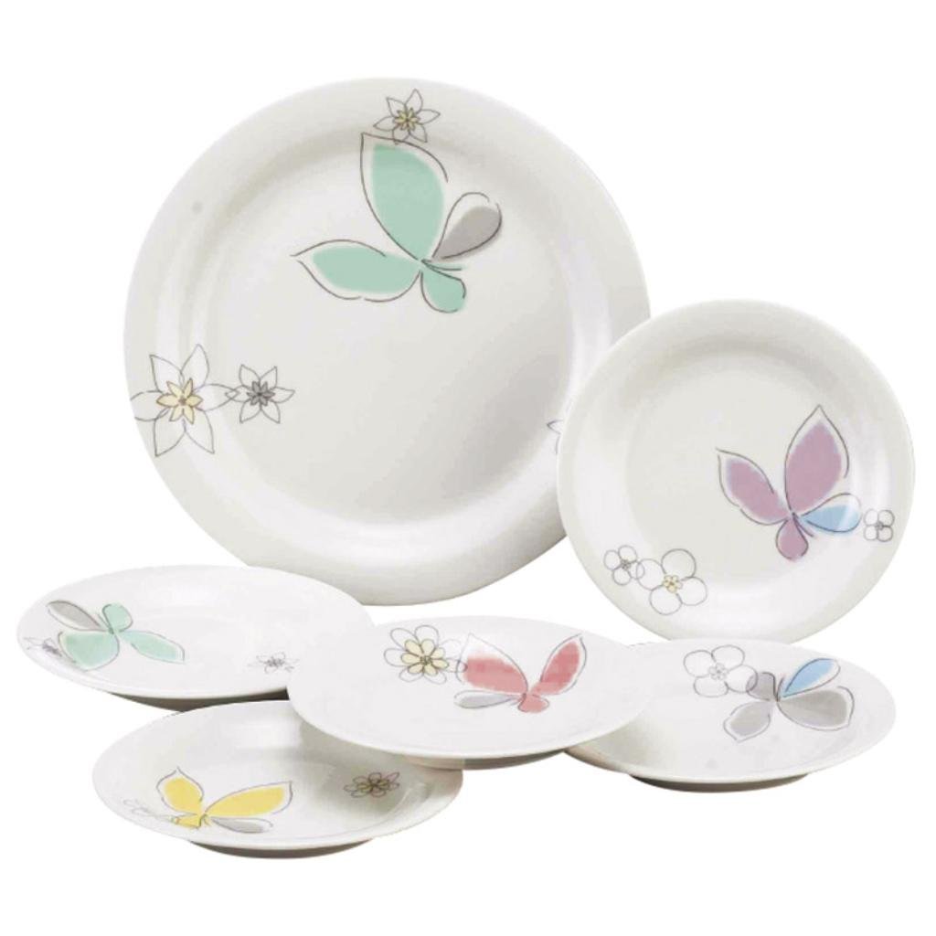 ハナエモリ食器セット (35年程前に購入)【送料込・匿名配送】